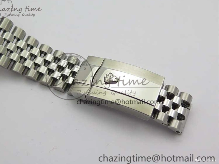 0101 EasyCare DateJust 41mm 126334 SS BP Maker 1:1 Best Edition New Version Blue Crystal Dial on Jubilee Bracelet 3022